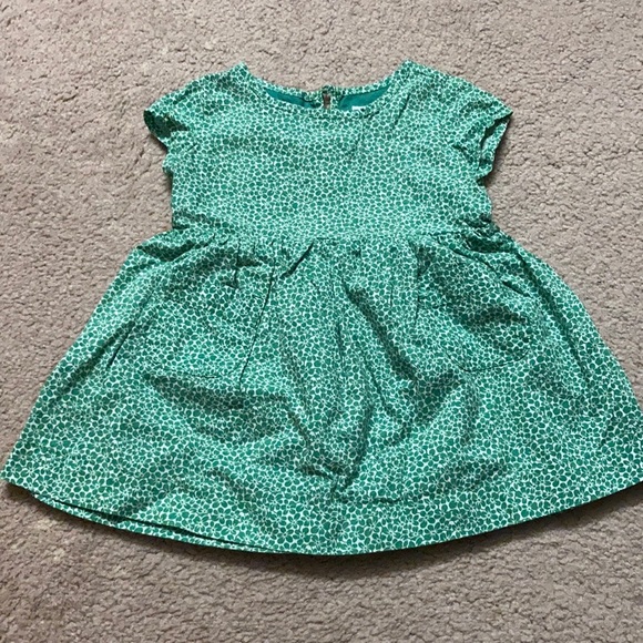 GAP Dresses Like New Baby Gap Green Floral Dress 218m Poshmark